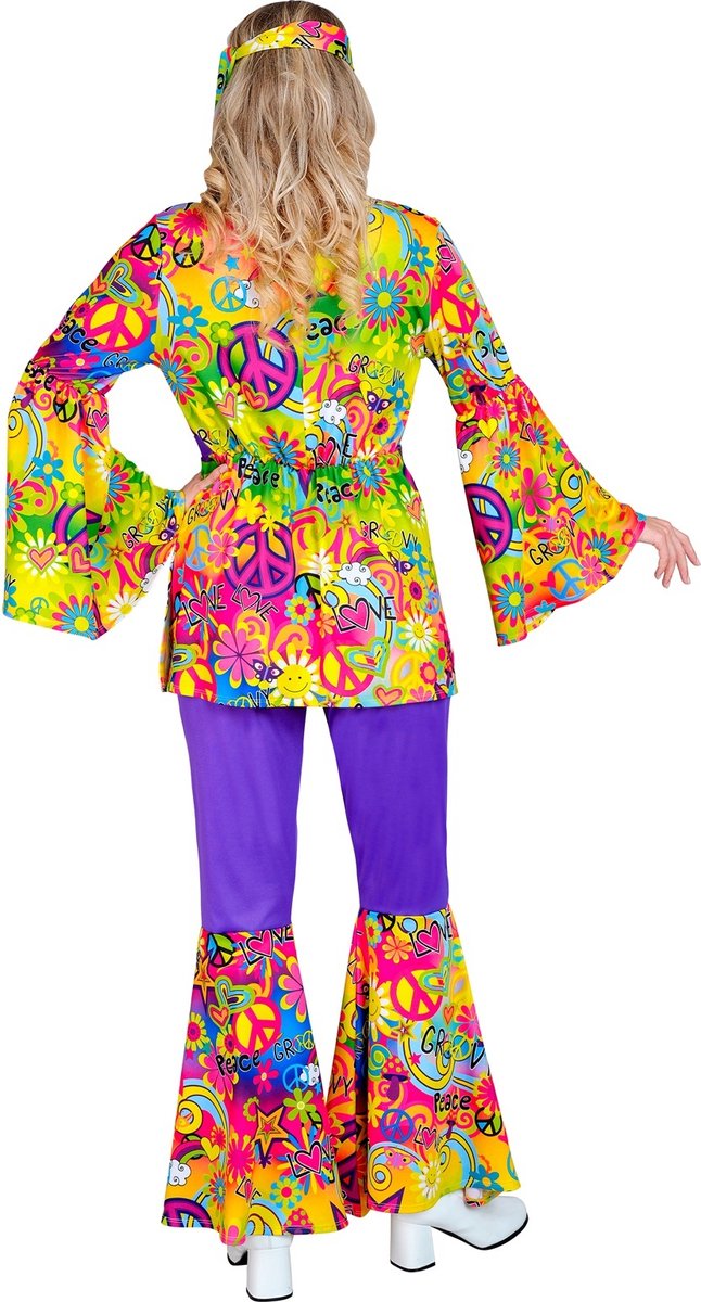 60's Hippie Kostuum Peace & Love | XL