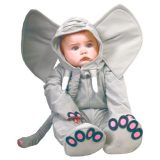 Baby verkleed kleding olifant 12-18 maanden -