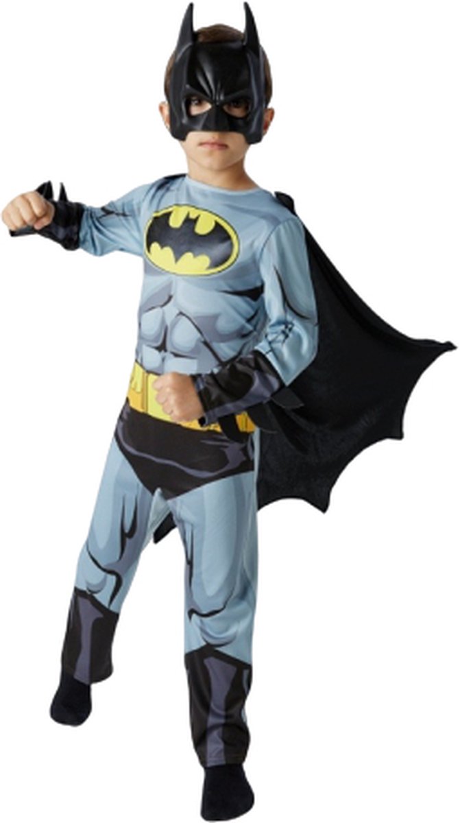 Comic Book Batman Classic - Kostuum Kind - Maat 128/140