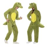 Dieren kostuum krokodil voor volwassenen