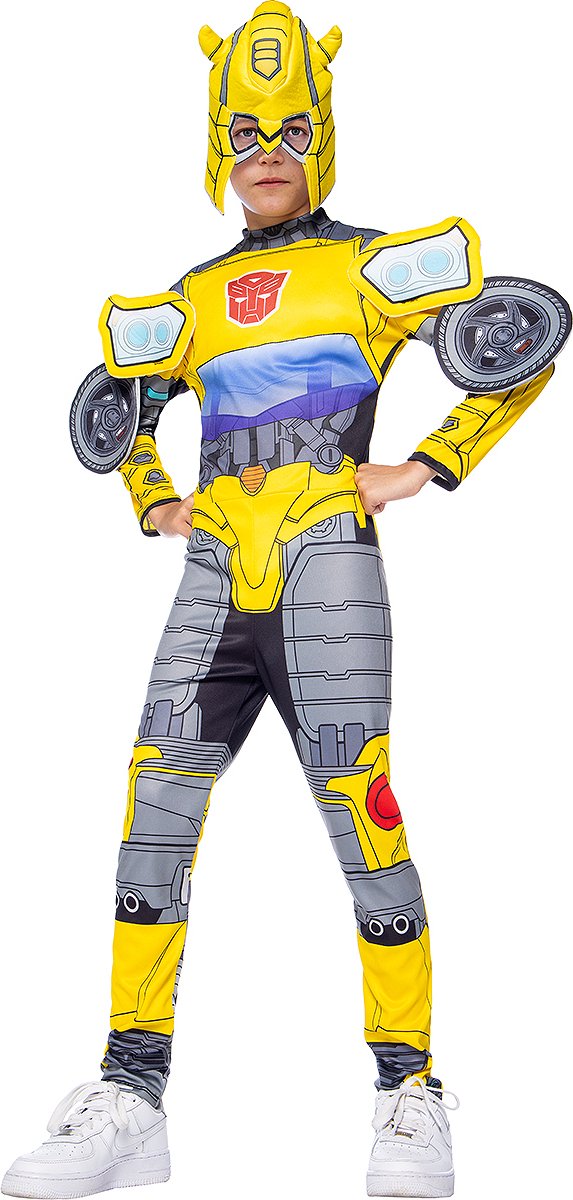 FUNIDELIA Bumblebee-kostuum - Transformers voor jongens - Maat: 107 - 113 cm
