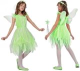 Groene toverfee/elf verkleedset voor meisjes - carnavalskleding - voordelig geprijsd 128