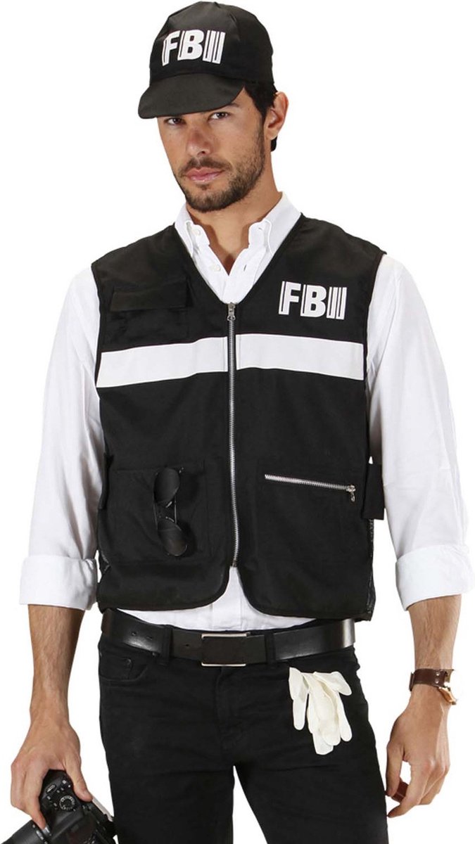 Kostuum van een FBI-agent voor volwassenen - Verkleedkleding - M/L