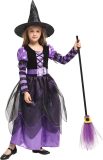Livano Halloween Kostuum - Halloween Outfit - Kinderen - Meisje - Kind - 4 tot 5 Jaar - Costume - Carnaval