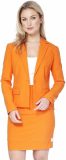OppoSuits Foxy Orange - Vrouwen Kostuum - Oranje - Koningsdag - Maat 42