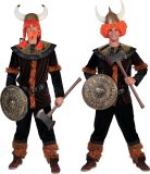 Piraat & Viking Kostuum | Viking Victor Kostuum Man | Maat 52-54 | Carnaval kostuum | Verkleedkleding