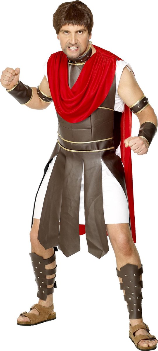 Romeinse gladiator pak voor heren - Verkleedkleding - Medium
