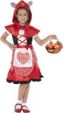 Rood sprookjes kostuum voor meisjes - Kinderkostuums - 104-116