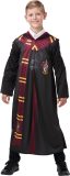 Rubies - Harry Potter Kostuum - Gryffindor Mantel Kostuum Kind - Rood, Geel, Zwart - Small / Medium - Carnavalskleding - Verkleedkleding