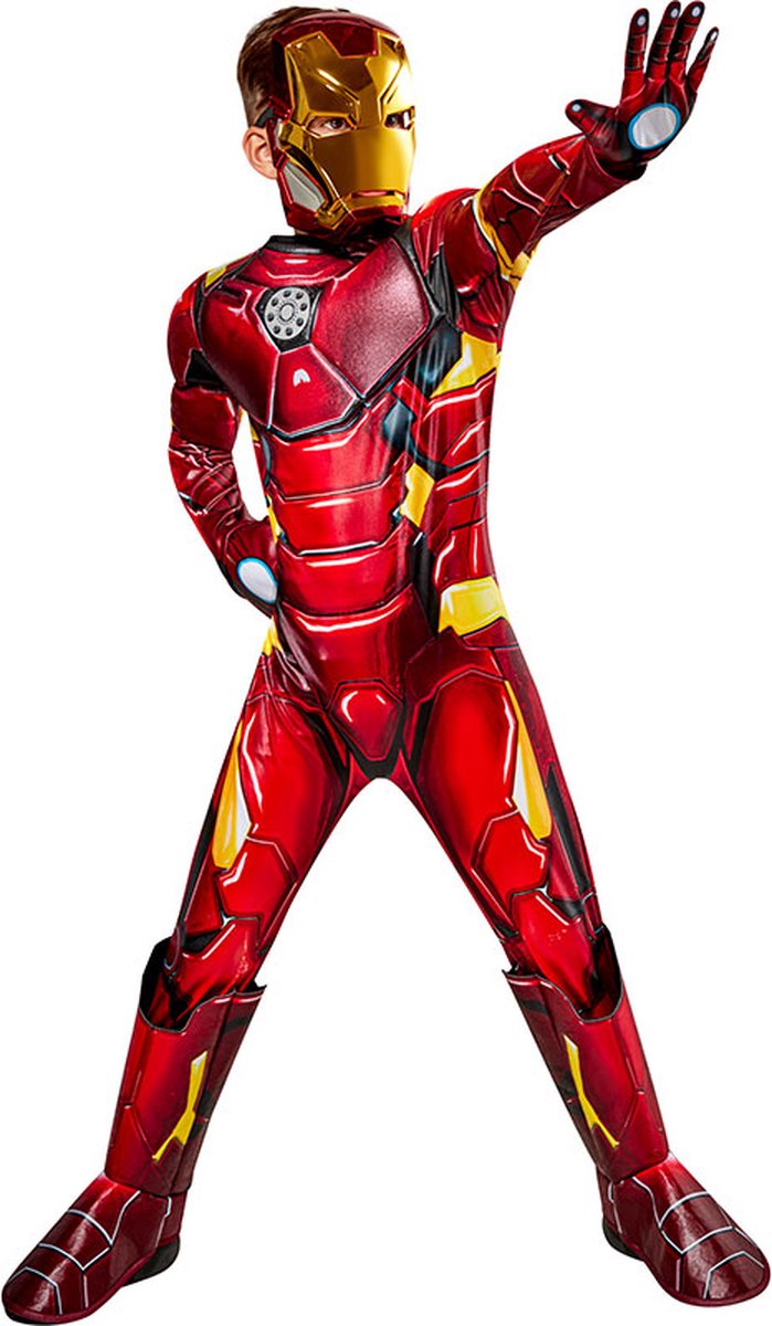 Rubies - Iron Man Premium kids (maat XS) - Carnavalskleding - Carnaval - carnavalskleding jongens - carnavalskleding kinderen