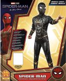 Rubies - Spiderman Kostuum - Spider Man Black And Gold Kostuum Kind - Zwart, Goud - Maat 96 - Carnavalskleding - Verkleedkleding