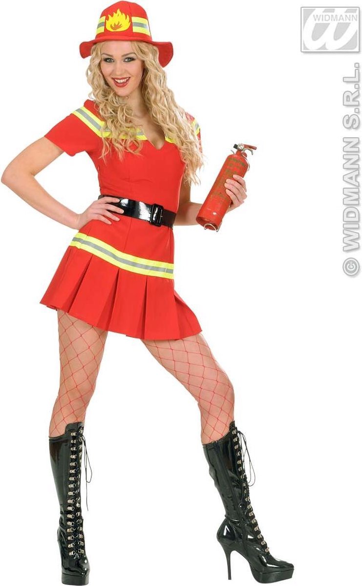 Sexy brandweer outfit voor dames - Verkleedkleding - Small