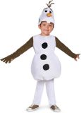 Smiffys - Disney Frozen Olaf Deluxe Kinder Kostuum - Kids tm 2 jaar - Multicolours