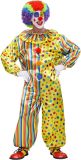 Widmann - Clown & Nar Kostuum - Veelkleurige Clown Jumpsuit - Volwassen - Multicolor - Large - Carnavalskleding - Verkleedkleding