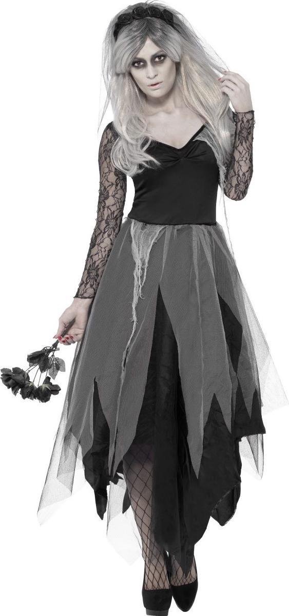 Zombie bruid kostuum voor dames Halloween - Verkleedkleding - Large