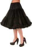Banned 50's Petticoat Lang Zwart