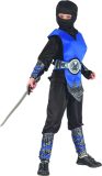 Blauw ninja pak voor jongens - Kinderkostuums - 104/116