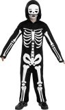 FUNIDELIA Glow-in-the-dark Skelet kostuum voor jongens - 122 - 134 cm