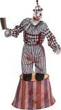 FUNWORLD - Horror clown op podium kostuum voor volwassenen