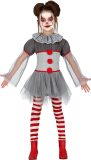 Fiestas Guirca - Bad Clown Girl (10-12 jaar) - Carnaval Kostuum voor kinderen - Carnaval - Halloween kostuum meisjes
