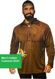 Indianen Verkleedshirt Heren - Maat L - Carnavalskleding Indiaan