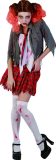 LUCIDA - Bebloed Zombie schoolmeisje kostuum voor vrouwen