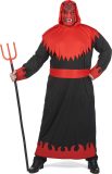 LUCIDA - Duivel van de hel kostuum voor mannen, groot formaat, Halloween - XXL