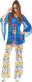 LUCIDA - Flower Power hippie kostuum voor dames - M/L