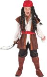 LUCIDA - Piraat van de zeven zeeën outfit voor jongens - S 110/122 (4-6 jaar)