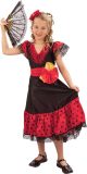 LUCIDA - Traditioneel Spaans kostuum voor meisjes - M 122/128 (7-9 jaar)