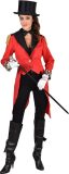 Magic By Freddy's - Jaren 20 Danseressen Kostuum - Bazin Van Het Circus Vrouw - Rood - XL - Carnavalskleding - Verkleedkleding