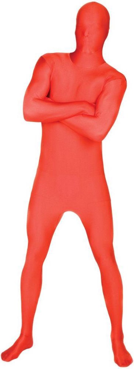 Morphsuit Rood Volwassenen - Maat XL