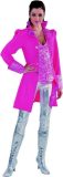 Musketier Kostuum | Roze Markiezin Madame Cheval Mantel En Vest Vrouw | Small | Carnaval kostuum | Verkleedkleding