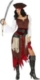 Piraat Francis verkleed pak/kostuum voor dames 34-36