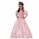Prinsessen kostuum voor meisjes roze 104 (3-4 jaar) -