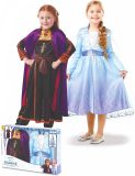 RUBIES FRANCE - Frozen 2 Anna en Elsa kostuum pack voor meisjes - 122/128 (7-8 jaar)