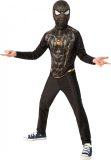 RUBIES FRANCE - Klassiek Spiderman No Way Home Kostuum zwart en goud voor kinden - 92/104 (3-4 jaar)