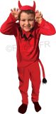 RUBIES FRANCE - Klassieke rode duivel outfit voor jongens - 110/116 (5-6 jaar)