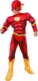 Rubies - The Flash Kostuum - Flash Kostuum Jongen - Rood, Goud - Maat 104 - Carnavalskleding - Verkleedkleding