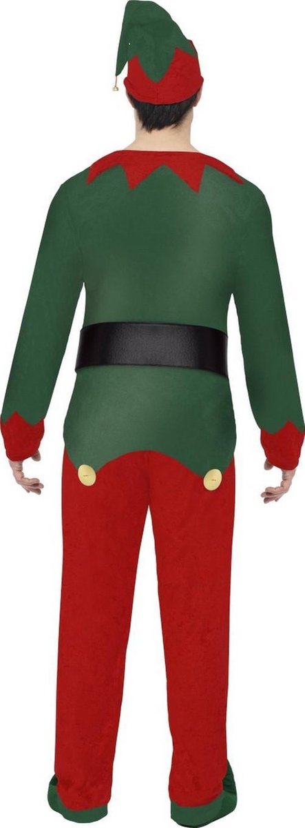 SMIFFY'S - Verkleedkostuum Elf voor heren Kerst - XL