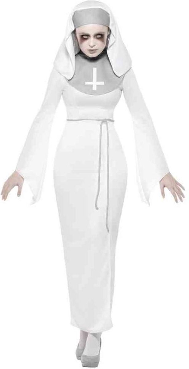 SMIFFYS - Witte bezeten non outfit voor vrouwen - XL