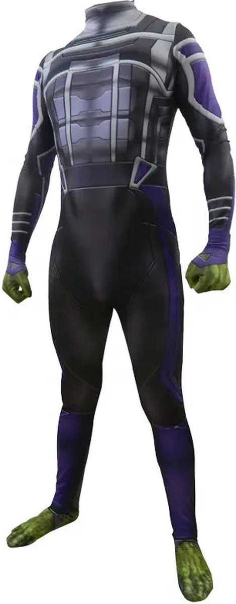 Superheldendroom - Hulk - 146/152 (10/11 Jaar) - Verkleedkleding - Superheldenpak