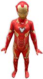 Superheldendroom - Iron Man - 110/116 (4/5 Jaar) - Verkleedkleding - Superheldenpak