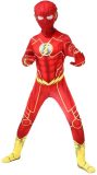 Superheldendroom - The Flash - 122 (6/7 Jaar) - Verkleedkleding - Superheldenpak