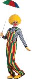 Tuinbroek Circus Clown gekleurde strepen - Maat 48/50
