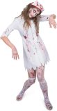 Vegaoo - Bebloede zombie verpleegster jurk voor vrouwen