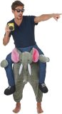 Vegaoo - Man op rug van olifant kostuum voor volwassenen