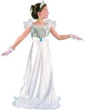 Verkleedkostuum prinses wit voor meisjes Carnavalskleding - Verkleedkleding - 128/134
