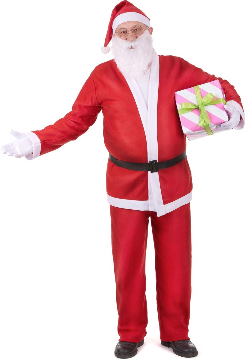 WELLY INTERNATIONAL - Kerstman pak voor volwassen - Volwassenen kostuums