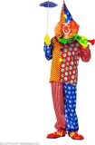 Widmann - Clown & Nar Kostuum - Hilarische Knotsgekke Clown Kostuum - Multicolor - Medium - Carnavalskleding - Verkleedkleding